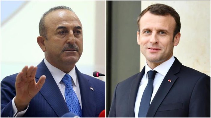 Çavuşoğlu'ndan Macron'a 'Le Point' yanıtı