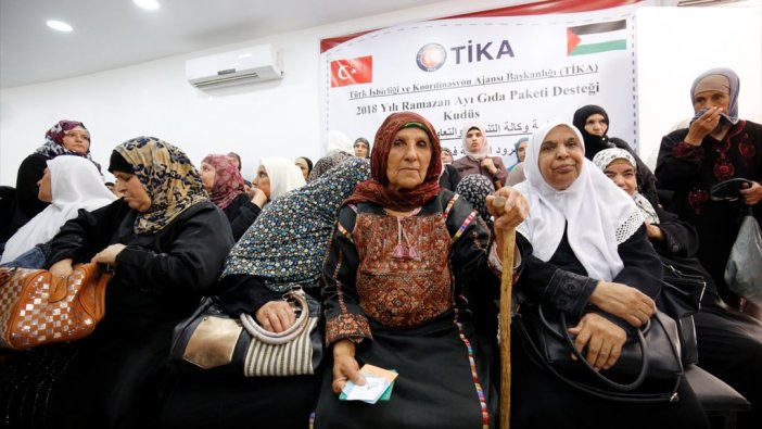 TİKA'dan Filistinlilere ramazan yardımı