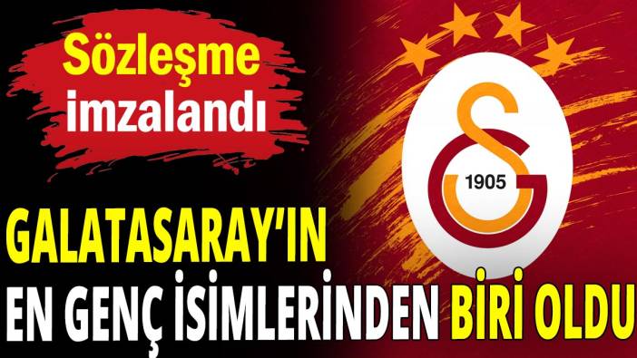Galatasaray 19 yaşındaki Caner Doğan ile sözleşme imzaladı