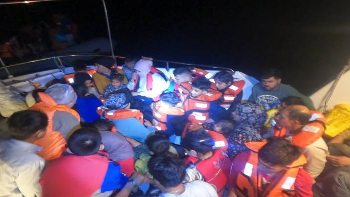 Çanakkale açıklarında kaçak göçmenler yakalandı