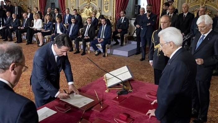 İtalya'da Conte hükümeti işbaşı yaptı