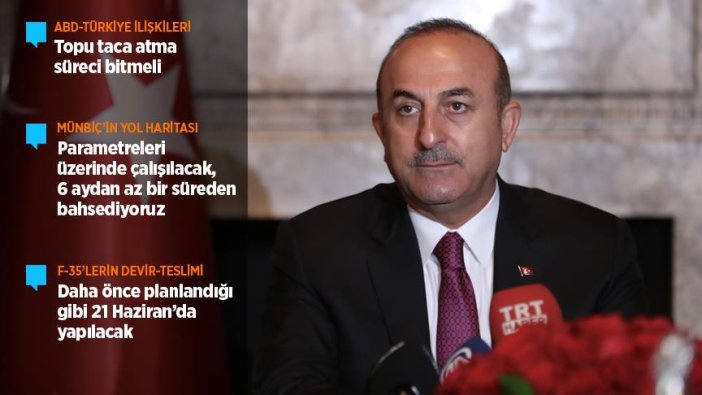 "ABD ile ilişkilerde topu taca atma süreci bitmeli"