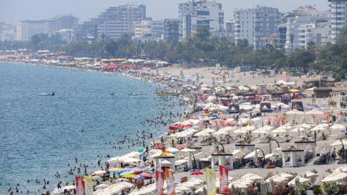 Antalya'da nem oranı yüzde 76'ya ulaştı