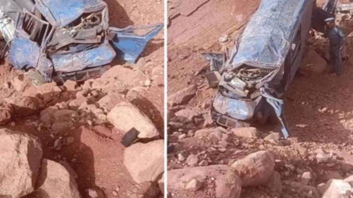 Virajı alamayan yolcu otobüsü devrildi: 24 ölü