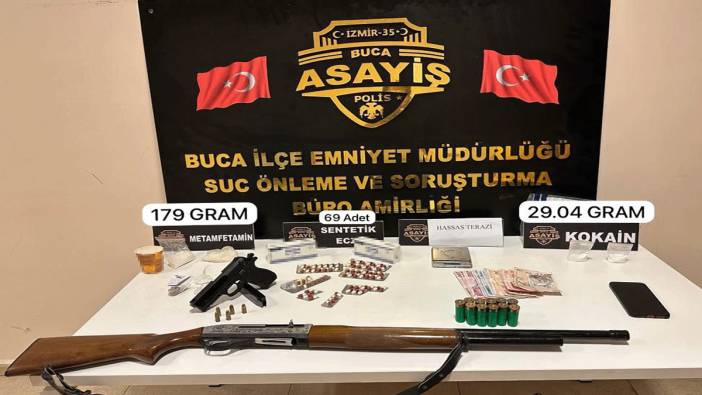 Uyuşturucu evine polis baskını