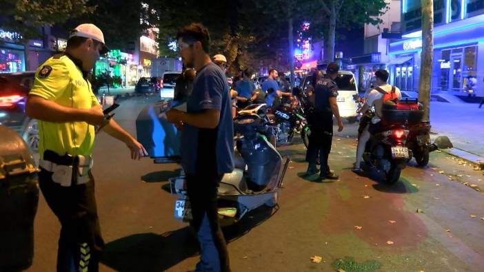 İstanbul'da motosiklet denetimi;  sürücülere ceza yağdı