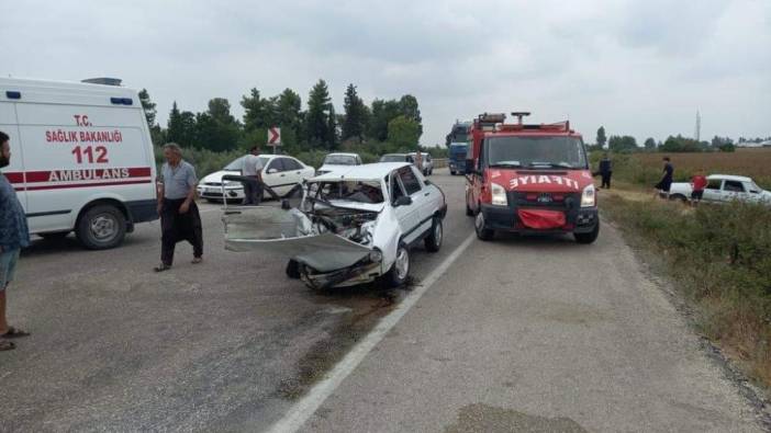 Osmaniye'de trafik kazası: 6 yaralı