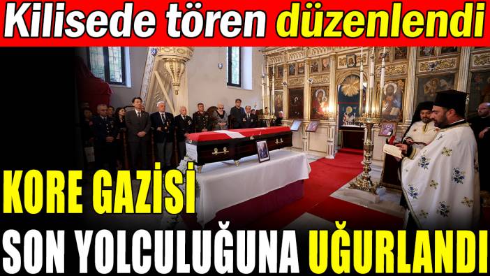 Kore gazisi Vasili Bokuman son yolculuğuna uğurlandı