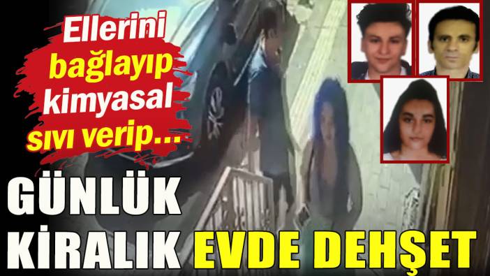 Günlük kiralık evde dehşet