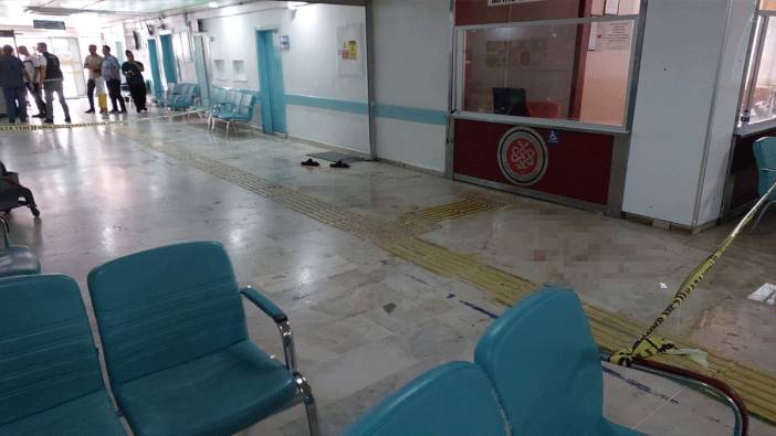 Hastanede silahlı kavgada 3 kişi yaralandı