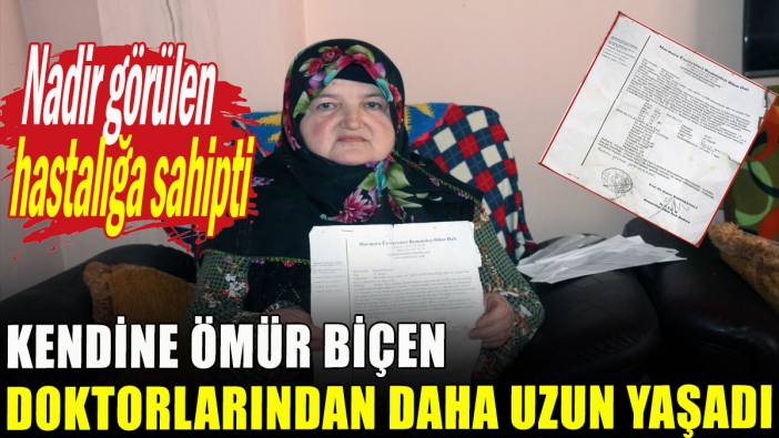 Kendine ömür biçen doktorlarından daha uzun yaşadı