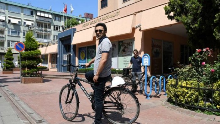 Personelin yeni ulaşım araçları bisiklet oldu