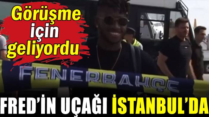 Fenerbahçe'nin yeni yıldızı İstanbul'a iniş yaptı