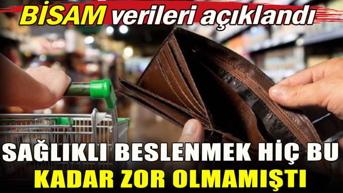 BİSAM açlık ve yoksulluk sınırını belirledi