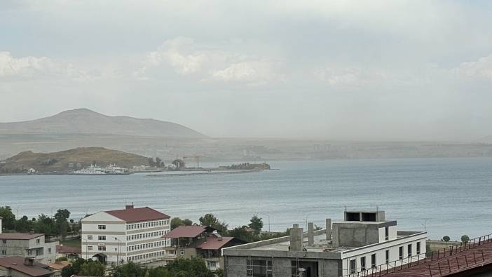 Bitlis'te toz fırtınası