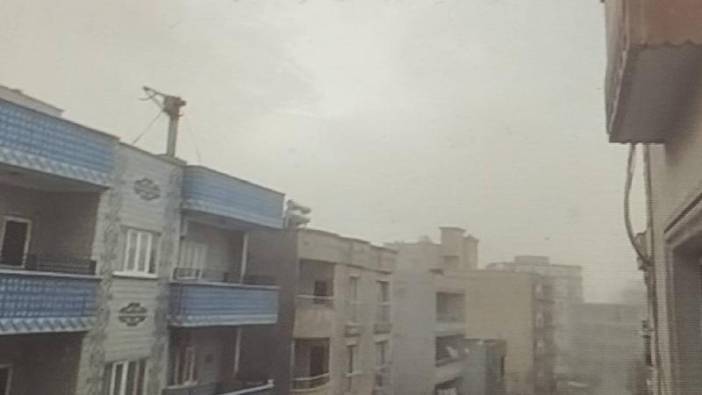 Suriye'den gelen toz taşınımı Nusaybin'i etkisini altına aldı