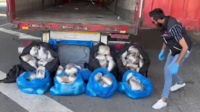 Kayseri'de uyuşturucu operasyonu: 80 kilogram uyuşturucu madde yakalandı