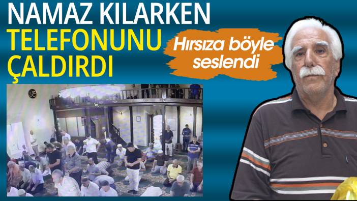 Namaz kıldığı sırada telefonunu çaldırdı