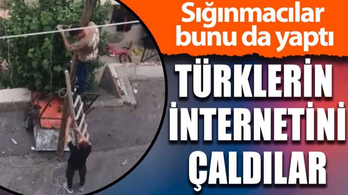 Kaçaklar bunu da yaptı: Türklerin interneti çaldılar