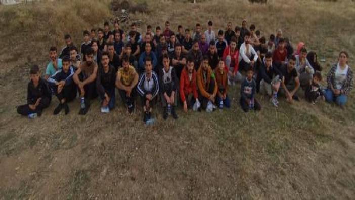 Edirne’de 64 kaçak göçmen yakalandı