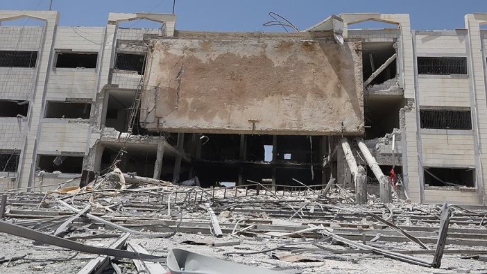 Esed rejimi Dera'da hastaneyi vurdu