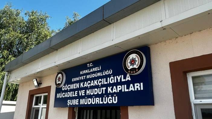 Kırklareli'nde 38 göçmen yakalandı