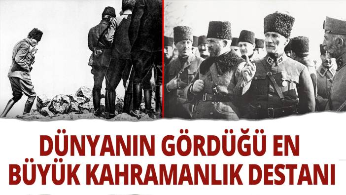 Dünyanın gördüğü en büyük kahramanlık destanı: Büyük Taarruz 101. yılında