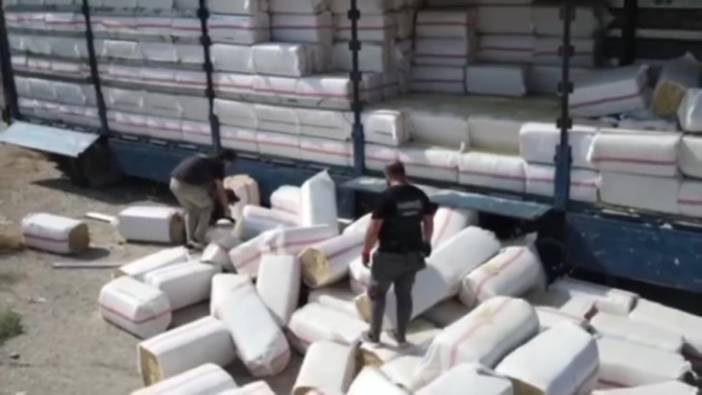 Mersin ve Diyarbakır'daki operasyonlarda yüzlerce kilo uyuşturucu yakalandı