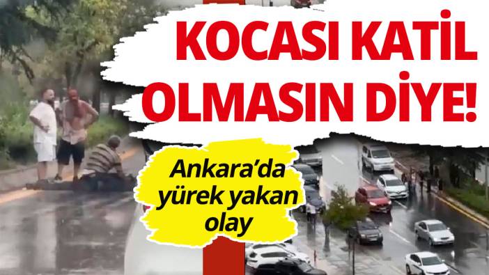 Kocası ateş etmesin diye öne atıldı, kendisi öldü