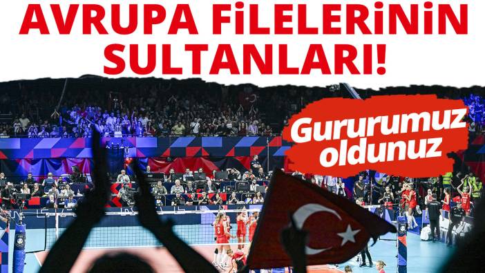 Nefes kesen mücadele! Filenin Sultanları şampiyon