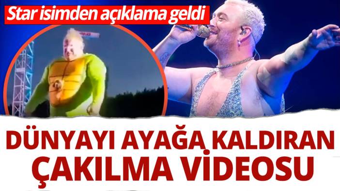 Tüm dünyada viral olan dalış atlayışı... Yere çakılma sonrası Sam Smith'ten açıklama