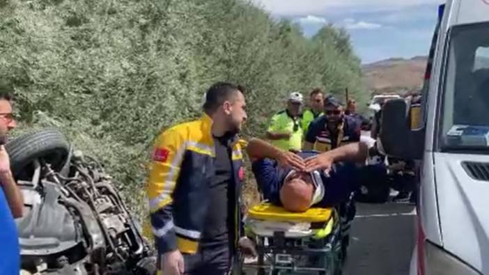 Sivas'ta kaza: 3'ü çocuk 5 yaralı