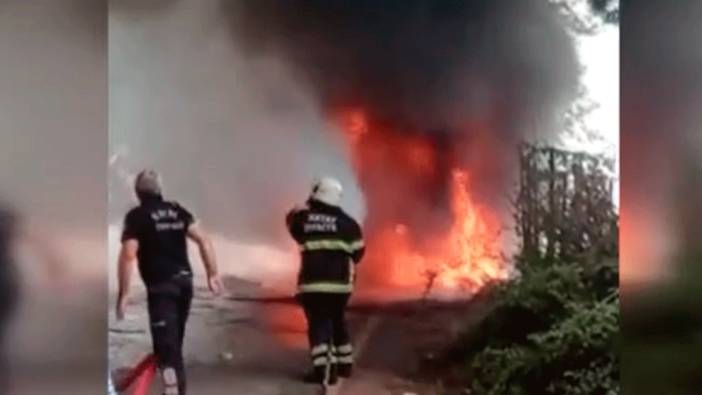 Hatay'da seyir halindeki araç faciaya döndü