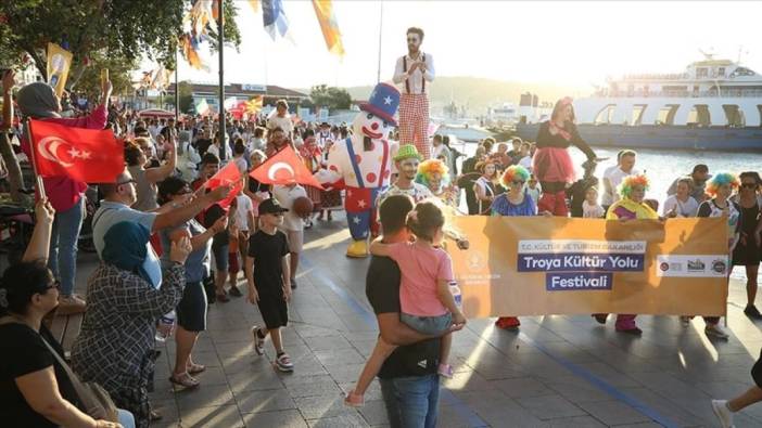 Troya Kültür Yolu Festivali Çanakkale'de başladı