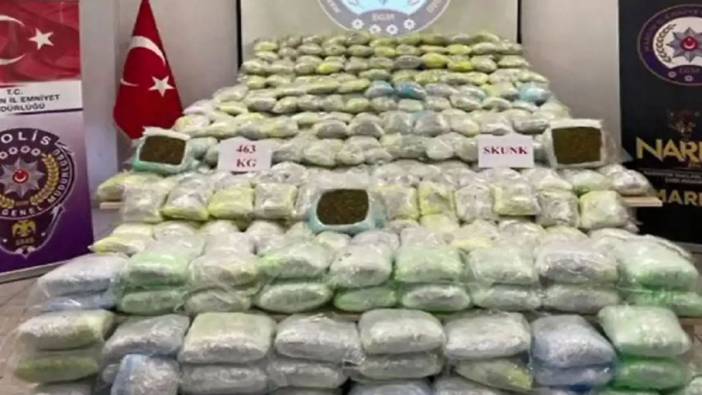 Mardin'de yüzlerce kilo uyuşturucu ele geçirildi
