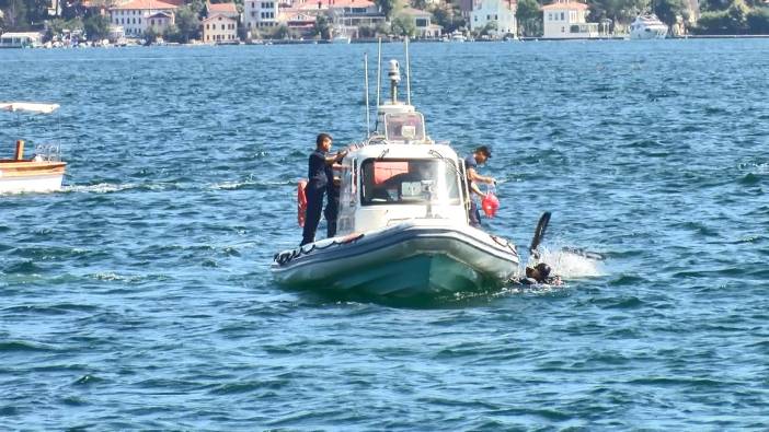 Sarıyer'de Boğaz'a dalış yapan bir kişi kayboldu