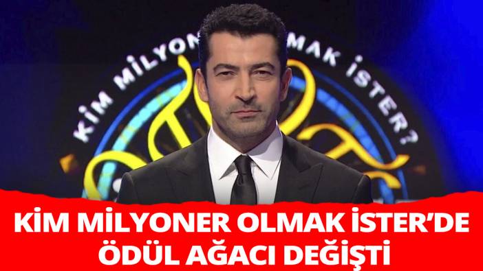 Kim Milyoner Olmak İster'de ödül ağacı değişti !