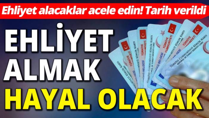 Ehliyet fiyatlarına dev zam