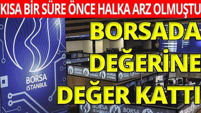 Kısa bir süre önce borsaya giriş yapan Hat-San değerine değer kattı