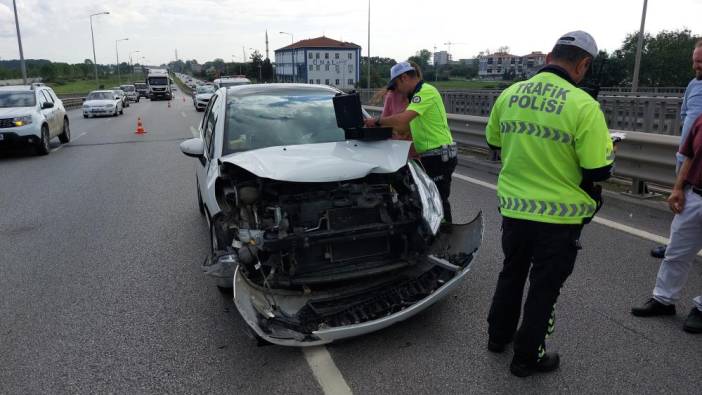 Samsun'da zincirleme kaza