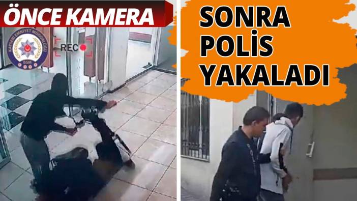 Kameraya yakalanan hırsızlara polis operasyonu: 12 gözaltı