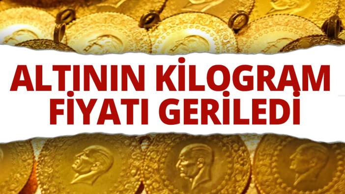 Altının kilogram fiyatı geriledi