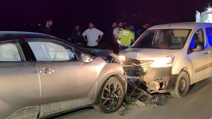 Kaportacının eşi tamirhaneye bırakılan araçla kaza yaptı: 6 yaralı
