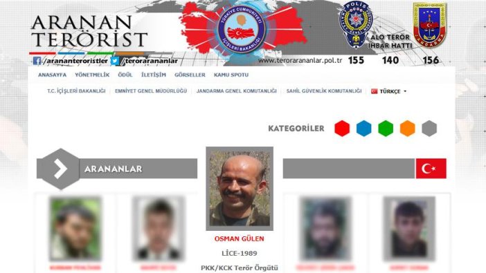 Gri listedeki terörist etkisiz hale getirildi