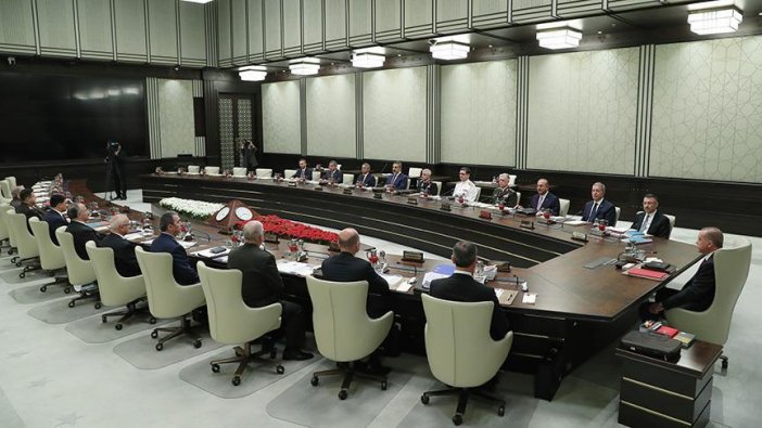 Yeni sistemin ilk MGK'sı toplandı