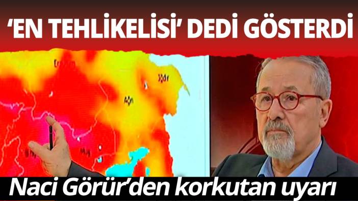 Naci Görür'den uyku kaçıran deprem açıklaması: Dünyanın en tehlikeli fayı