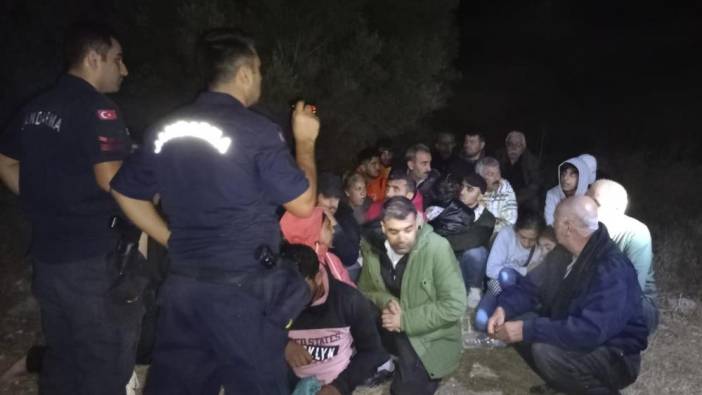 27 kaçak göçmen yakalandı