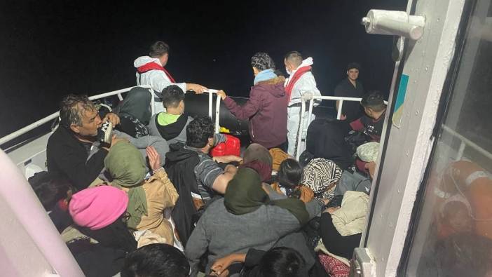 Çanakkale'de 121 kaçak göçmen yakalandı, 40 kaçak göçmen kurtarıldı