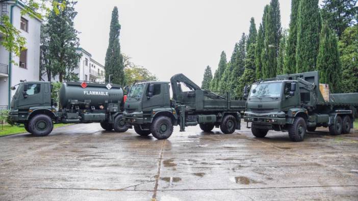 Türkiye'nin Karadağ'a askeri araç gönderdi