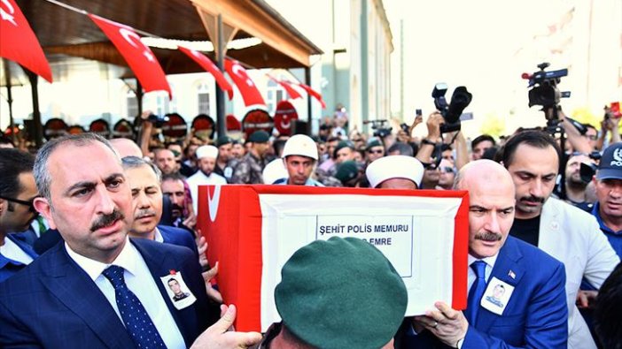 Kahraman şehide son veda